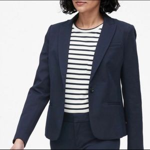 Banana Republic Classic Fit Navy Blue Blazer